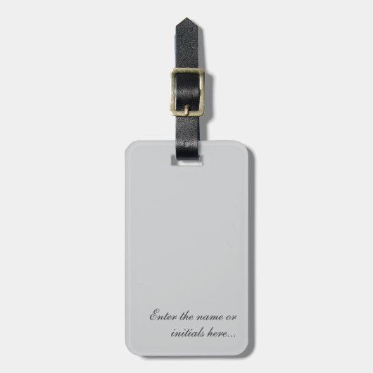 The Journey Tag – Personalized Custom Luggage Tag ラゲッジタグ (正面縦)