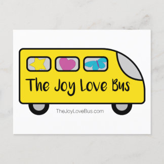 The Joy Love Busロゴはがき ポストカード