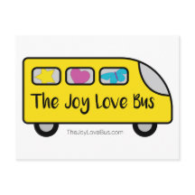 The Joy Love Busロゴはがき