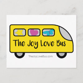 The Joy Love Busロゴはがき ポストカード