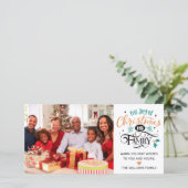 The Joy of Christmas is Family Photo（クリスマスの喜び） シーズンカード (スタンド正面)