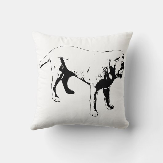 The Joy of Fetch クッション (裏面)