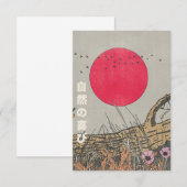 The Joy Of Nature エンクロージャーカード (正面/裏面)