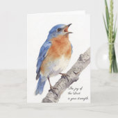 The Joy of the LORD is your strength カード (正面)