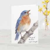 The Joy of the LORD is your strength カード (黄色い花)