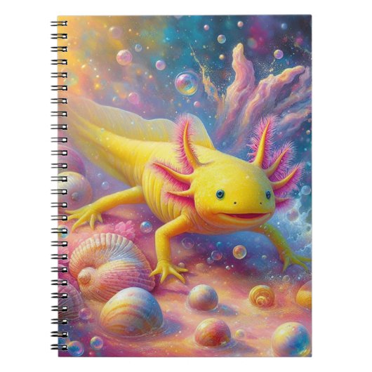 The Joyful Axolotl ノートブック (正面)