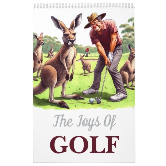 The Joys Of Golf - Calendar カレンダー (カバー)