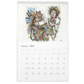 The Joys Of Golf - Calendar カレンダー (1月 2027)