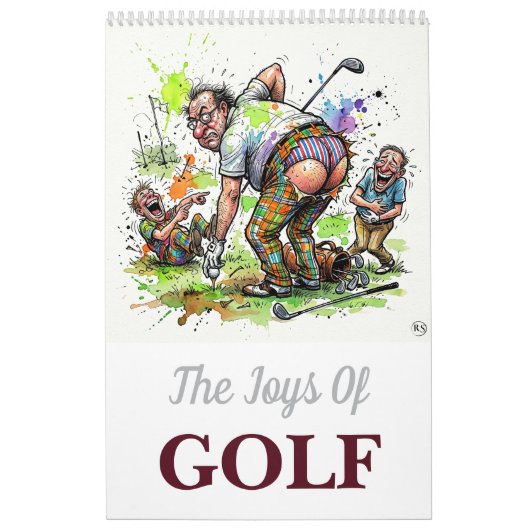 The Joys Of Golf - Calendar カレンダー (カバー)