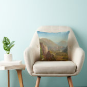 The Juniata River, Pennsylvania by Thomas Moran クッション (椅子)