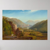 The Juniata River, Pennsylvania by Thomas Moran ポスター (正面)