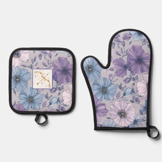 🔥 The Jupiter's Hearth  鍋つかみ&鍋敷きセット (正面)