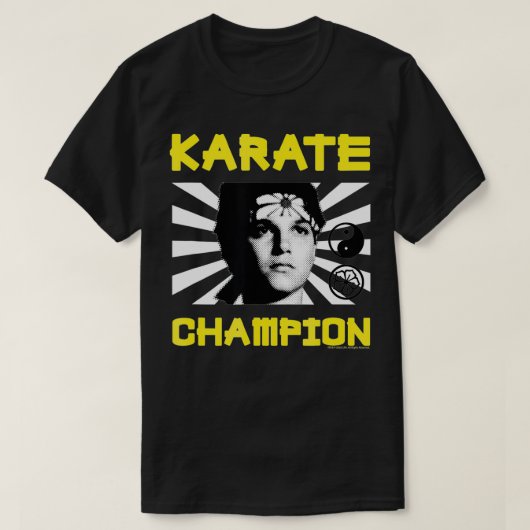 The Karate Kid Karate Champion  Tシャツ (デザイン正面)