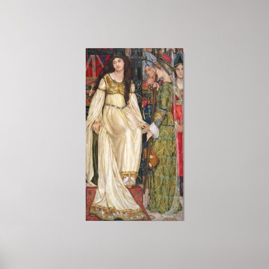 The Keepsake, c.1898年～1901年ケイト・エリザベス・バンス キャンバスプリント (正面)