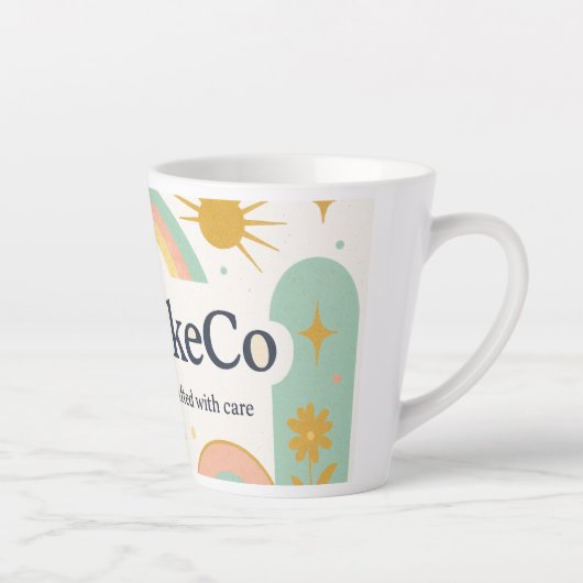 The Keepsake Co. Logo Coffee Mug カフェラテマグ (右)