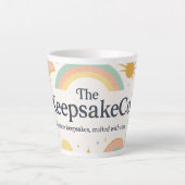 The Keepsake Co. Logo Coffee Mug カフェラテマグ (正面)