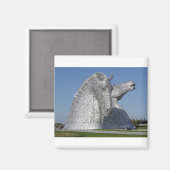 The Kelpies 11212, Helix Park, Falkirk,スコットランド マグネット (正面/裏面)