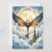 The Key of Eternity – Steampunk Wings  招待状 (裏面)