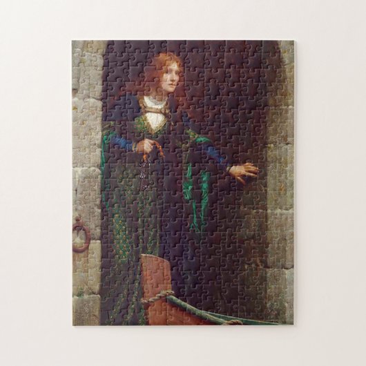 The Keys, c. 1909 by Edmund Blair Leighton ジグソーパズル (縦)