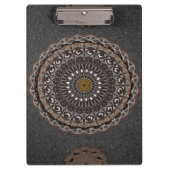 The khaki crocodylus porosus クリップボード (正面)