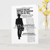 『THE KILLERS (1946) FILM NOIR GREETING Card』 カード (黄色い花)