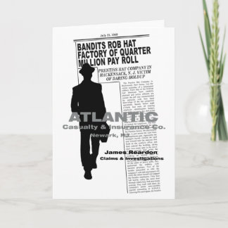 『THE KILLERS (1946) FILM NOIR GREETING Card』 カード