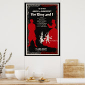 The King and Iの複製用ヴィンテージのポスター ポスター (キッチン)