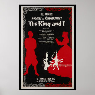 The King and Iの複製用ヴィンテージのポスター ポスター