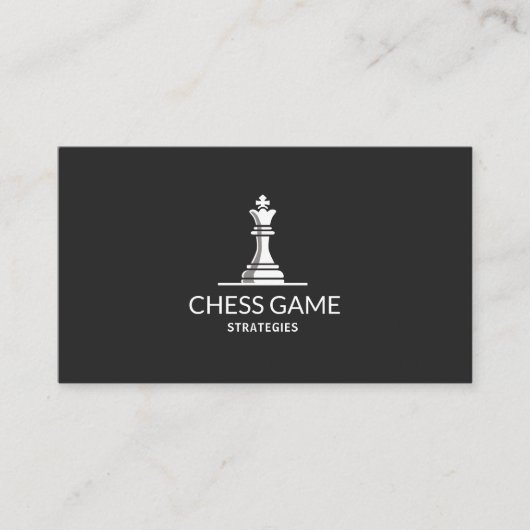 The King - Chess Piece 名刺 (正面)