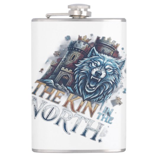 The King in the North,T-Shirt Coffee Mug フラスク (正面)