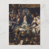 The King is Drinking ポストカード (正面)