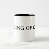 The King of kings Bold & Regal Ceramic Coffee mug ツートーンマグカップ (中央)