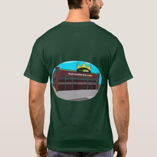 The King of SubKing Tシャツ (裏面)