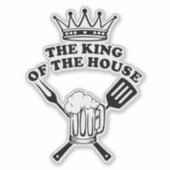The King of the House シール (正面)