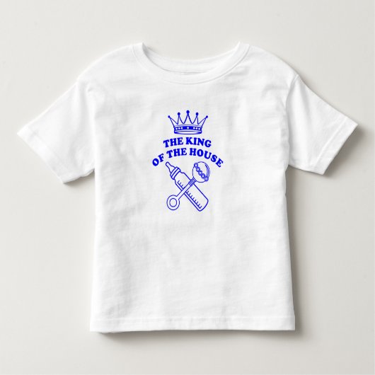 The King of the House トドラーTシャツ (正面)