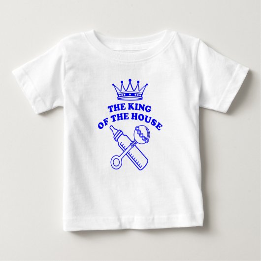 The King of the House ベビーTシャツ (正面)