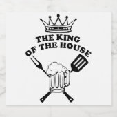 The King of the House リキュールボトルラベル (シングルラベル)