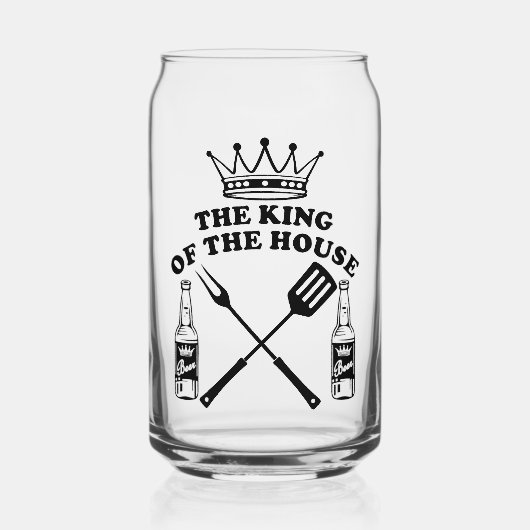 The King of the House Beer ガラス缶 (正面)