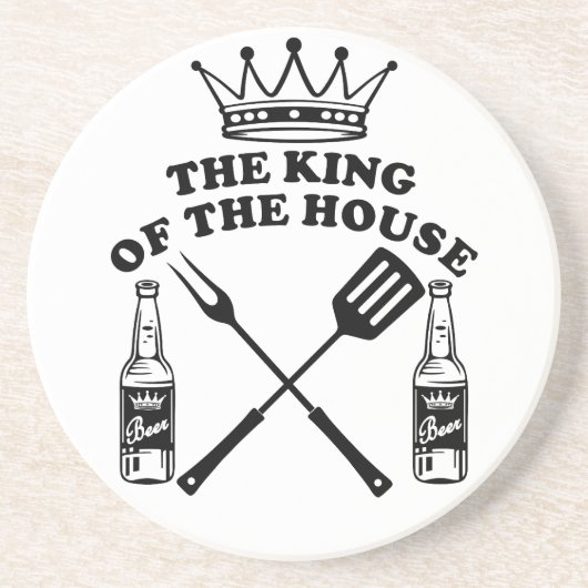The King of the House Beer コースター (正面)