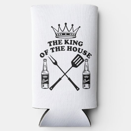 The King of the House Beer スリム缶クーラー (正面)