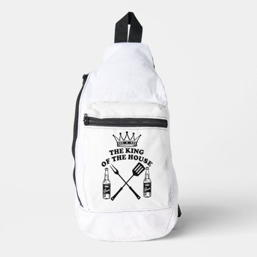 The King of the House Beer スリングバッグ (正面)