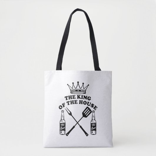 The King of the House Beer トートバッグ (正面)