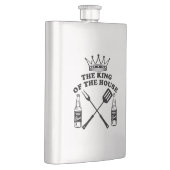 The King of the House Beer フラスク (右)