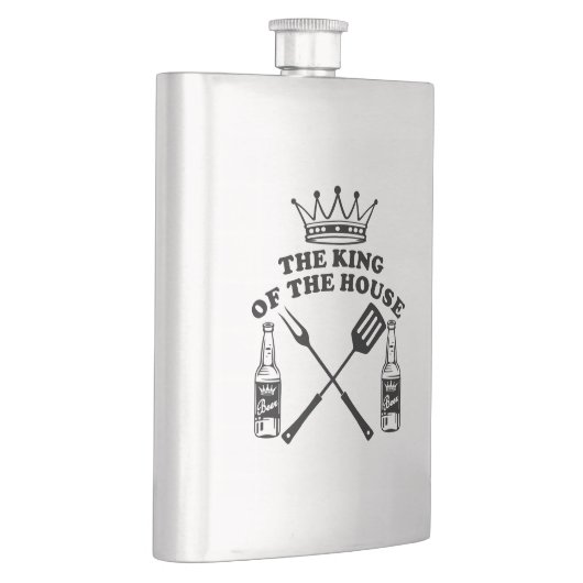 The King of the House Beer フラスク (右)