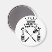 The King of the House Beer マグネット (正面/裏面)