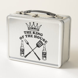 The King of the House Beer メタルランチボックス