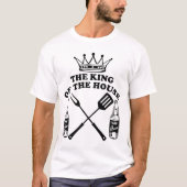 The King of the House Beer Black Tシャツ (正面)