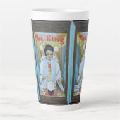 The King Tells All カフェラテマグ (正面)