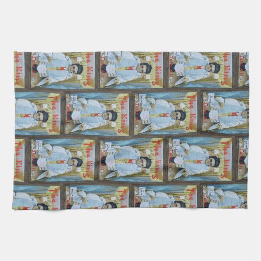 The King Tells All キッチンタオル (横)