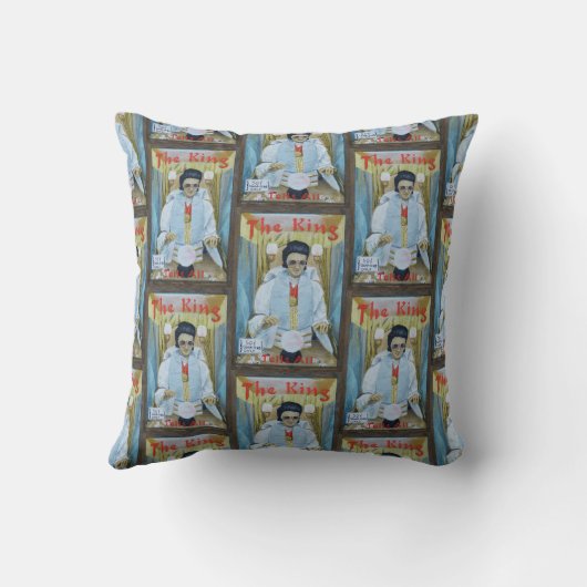 The King Tells All クッション (裏面)